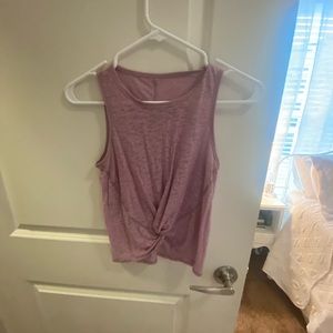 Lulu lemon purple twist tank